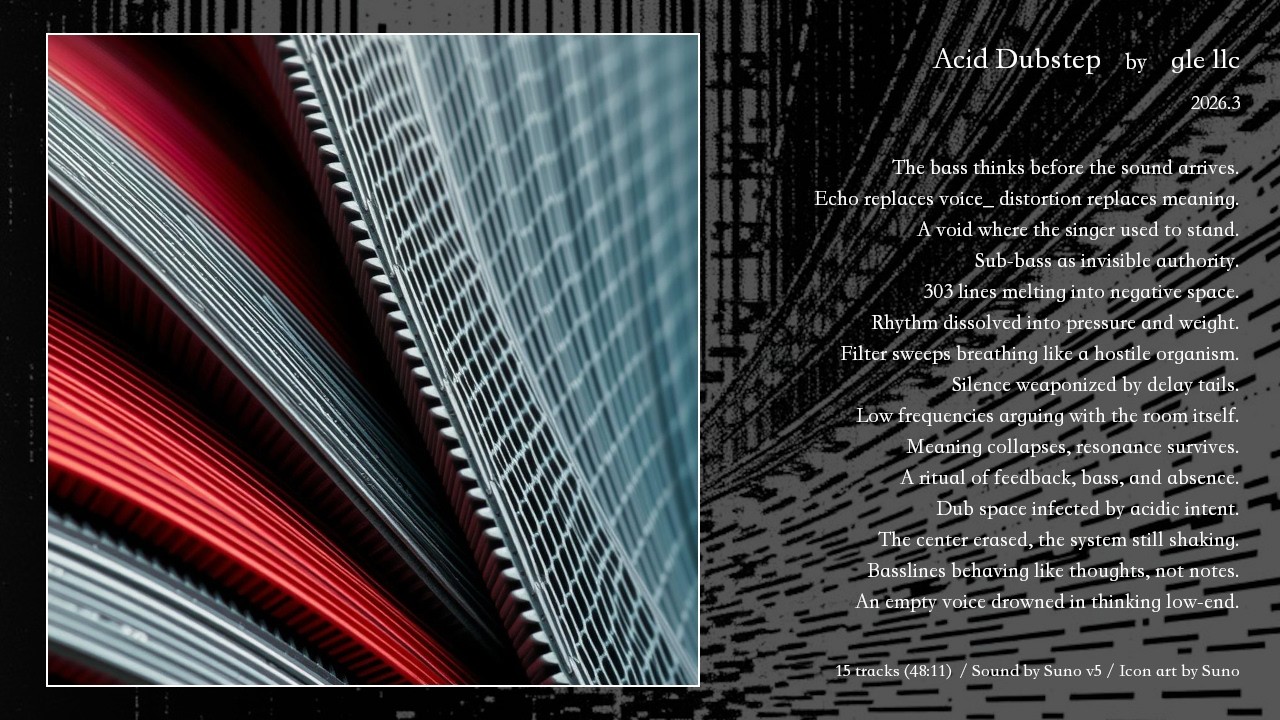 gle llc - Acid Dubstep　***AI MUSIC ALBUM