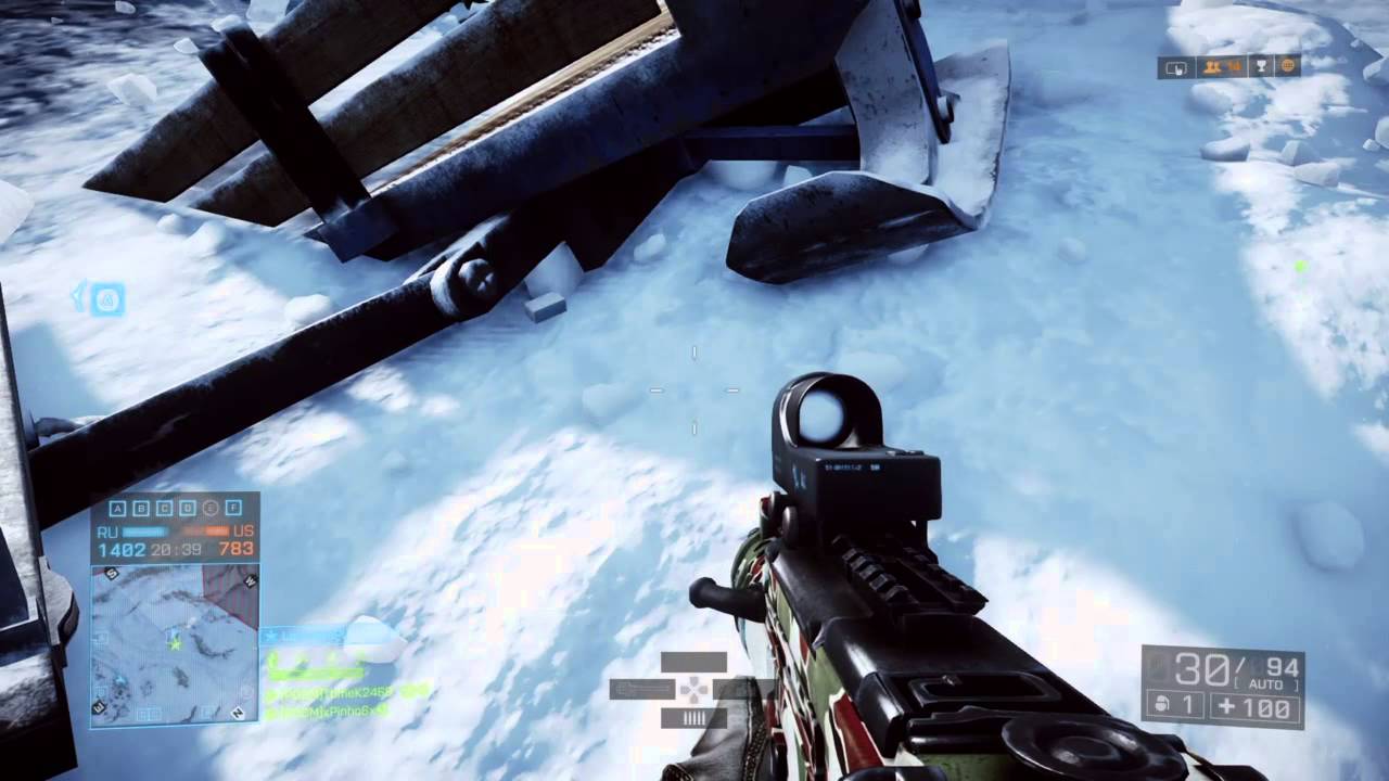Battlefield 4&trade; Operation Whiteout phantom dog tag.