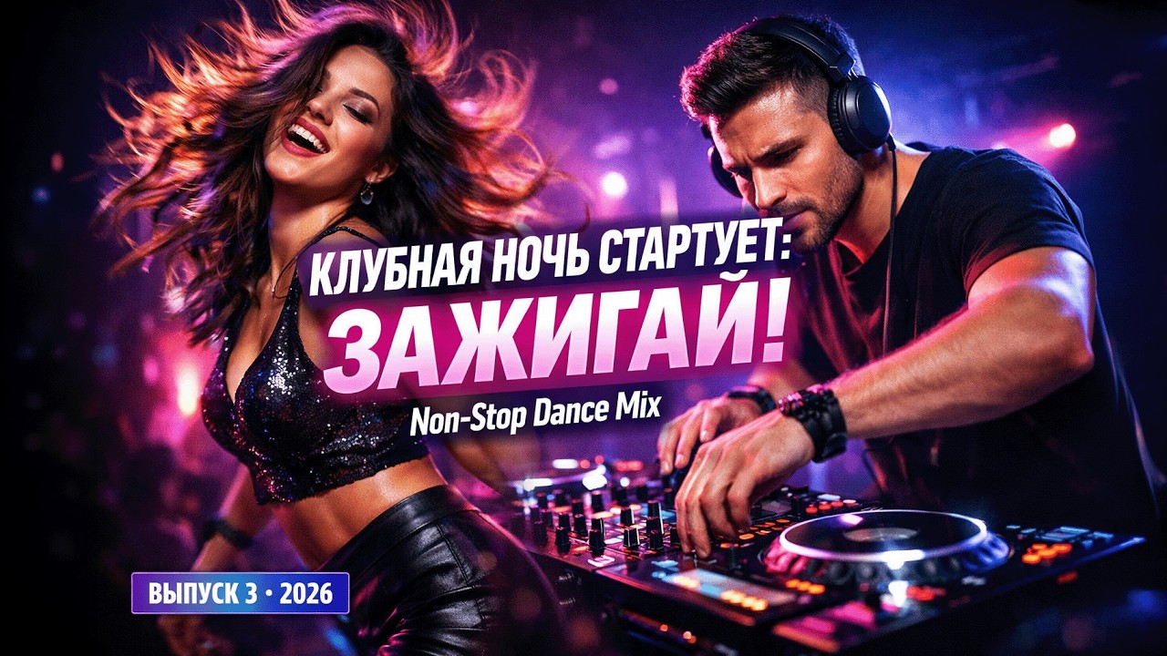 Ночь только начинается 🔥 Non-Stop Dance Mix Vol. 3 | Музыка на английском