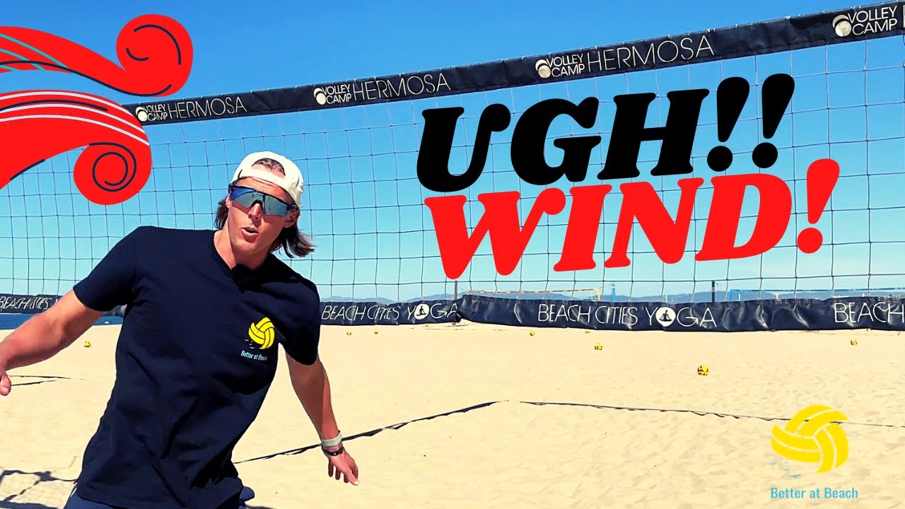 SECRETS to Playing Volleyball (AND WINNING!) When It's Windy!