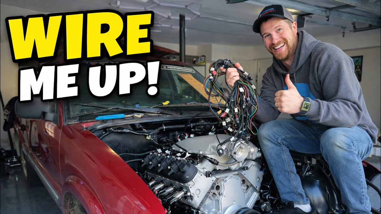 Подключаем проводку к пикапу LS-10 дедушки — мы уже почти у цели! (Система впрыска топлива Эйса)