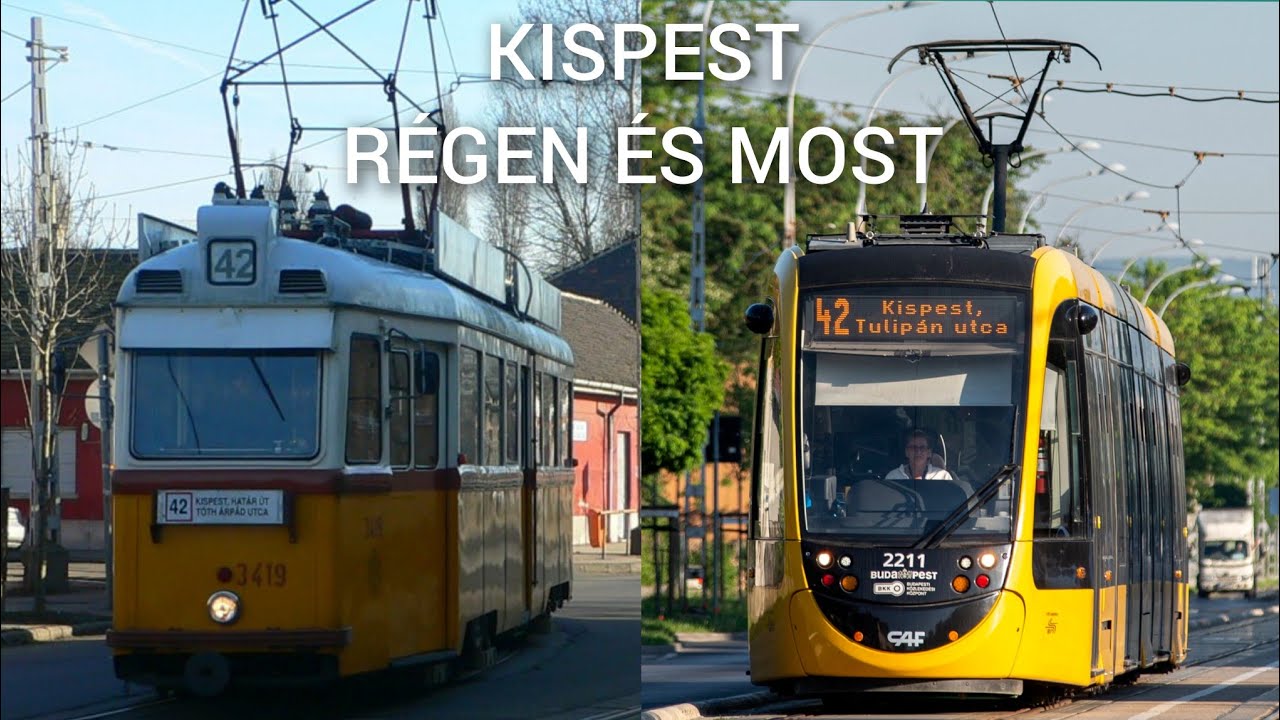 Budapest Kispest régen és most (Zenével)
