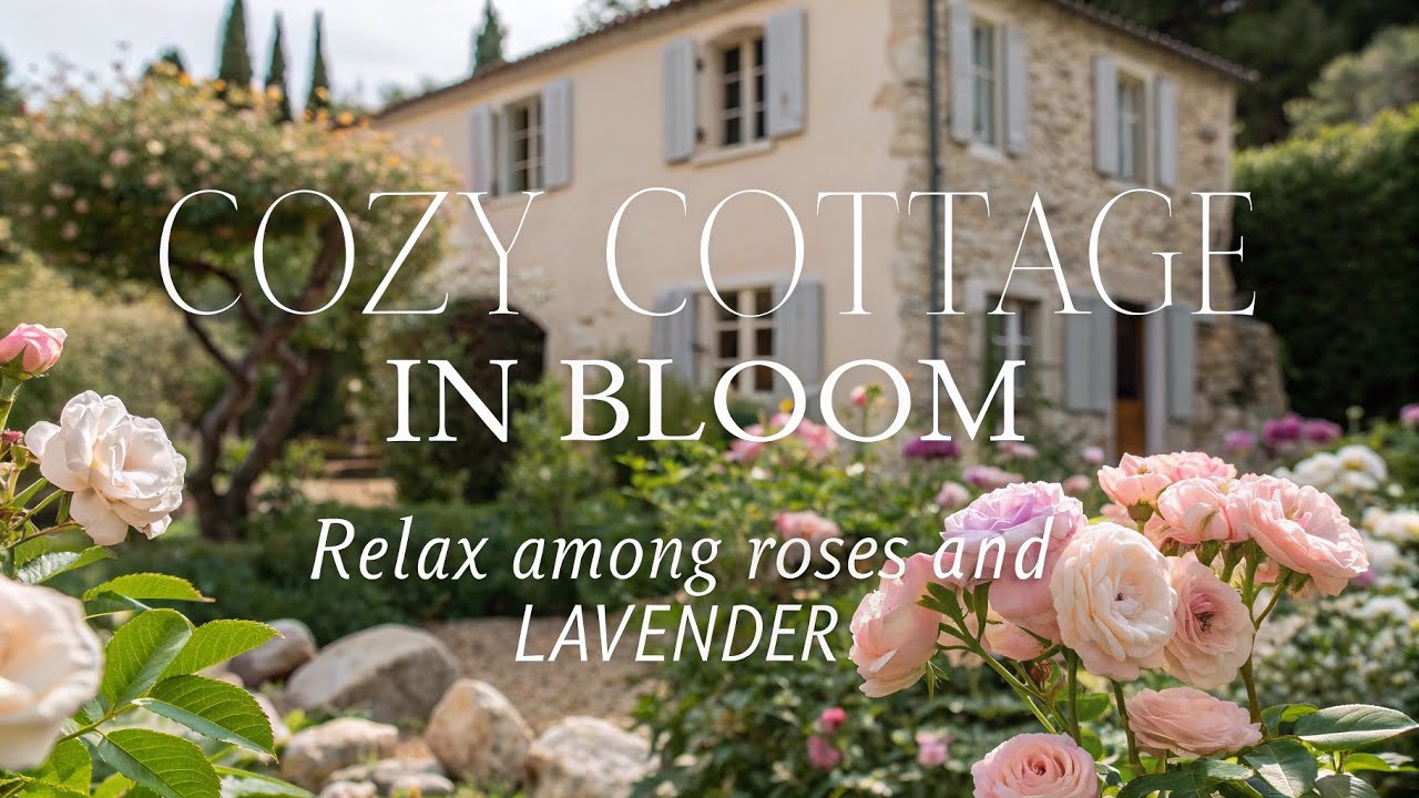🌿Cozy Cottage in Bloom🌸Relax Among Roses and Lavender💐