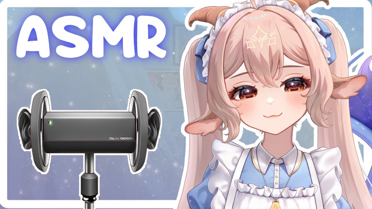 【 Yuchi ASMR 】Maid Takes Care of Your Ears ♡ Comfy Triggers & Sleep Aid ♡「Vtuber」
