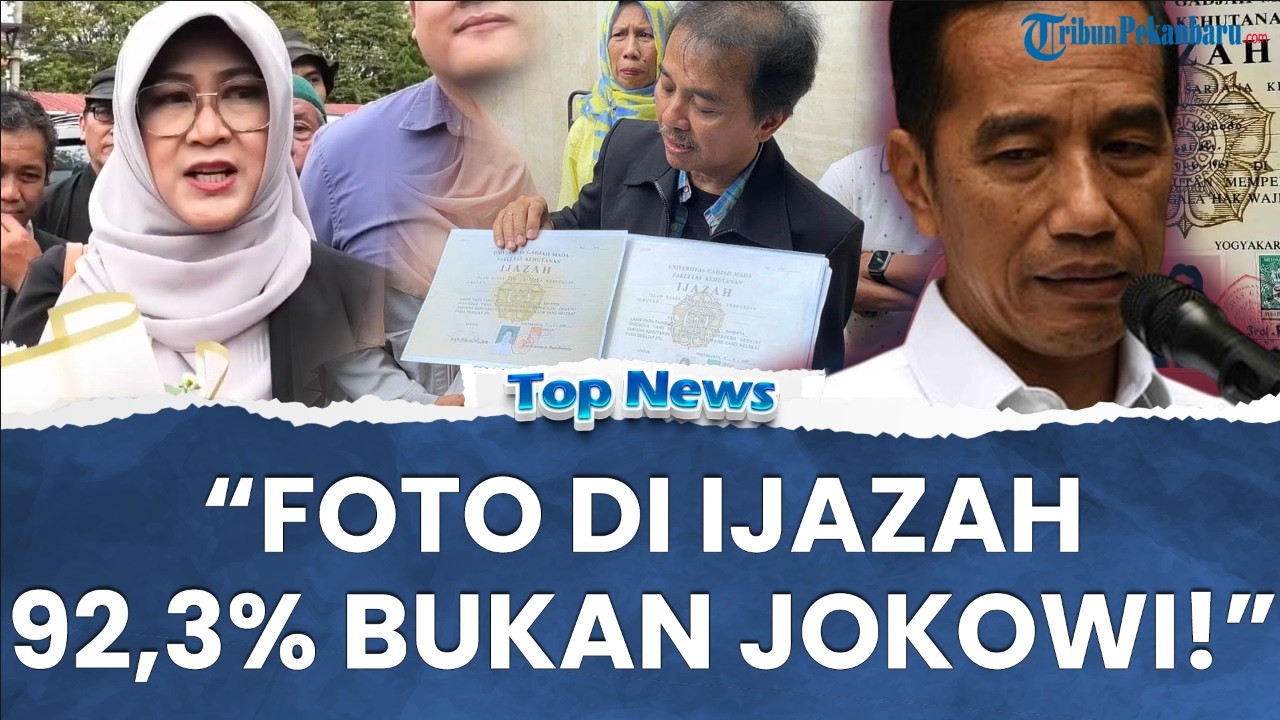 🔴 KUASA HUKUM KEBERATAN JOKOWI HADIR! Dr. Tifa Pastikan Foto Ijazah: Perbedaannya 92,37 Persen
