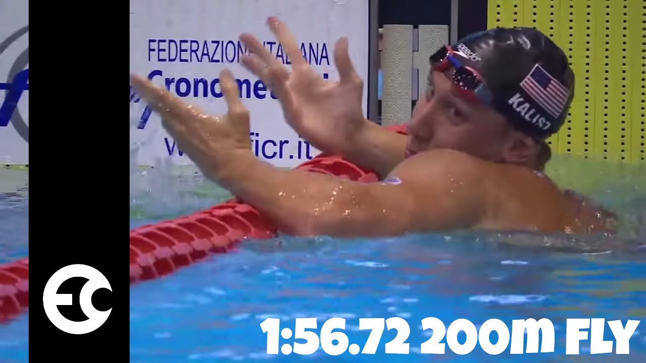Chase Kalisz's 1:56.72 200 Butterfly
