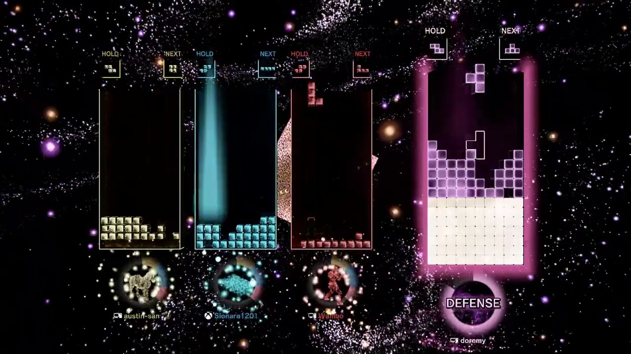 Tetris Effect Connected: BeastinShen, Sionara, Wumbo vs Doremy