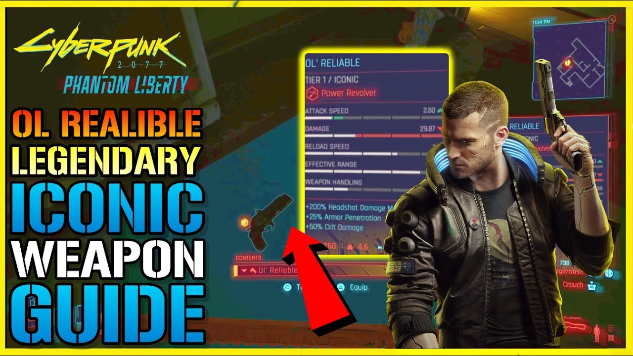 Cyberpunk 2077: How To Get The NEW ICONIC Weapon! The 