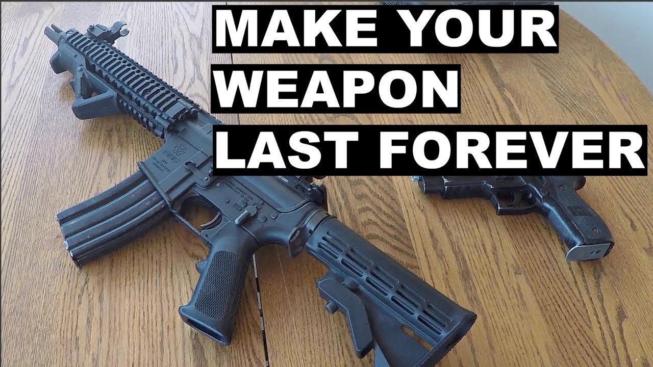 HOW TO clean your gas blowback gbb airsoft pistol and rifle - For noobs