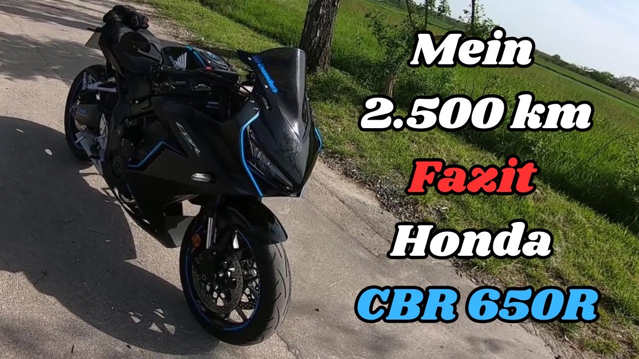 Mein 2.500 km Fazit | Honda CBR 650R (2023)