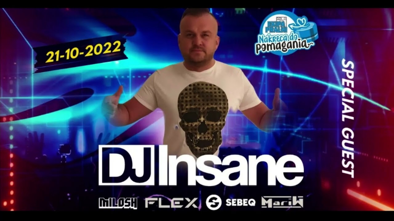 DJ INSANE  set bez komentarza  EKIPA PRALNI  21-10-2022