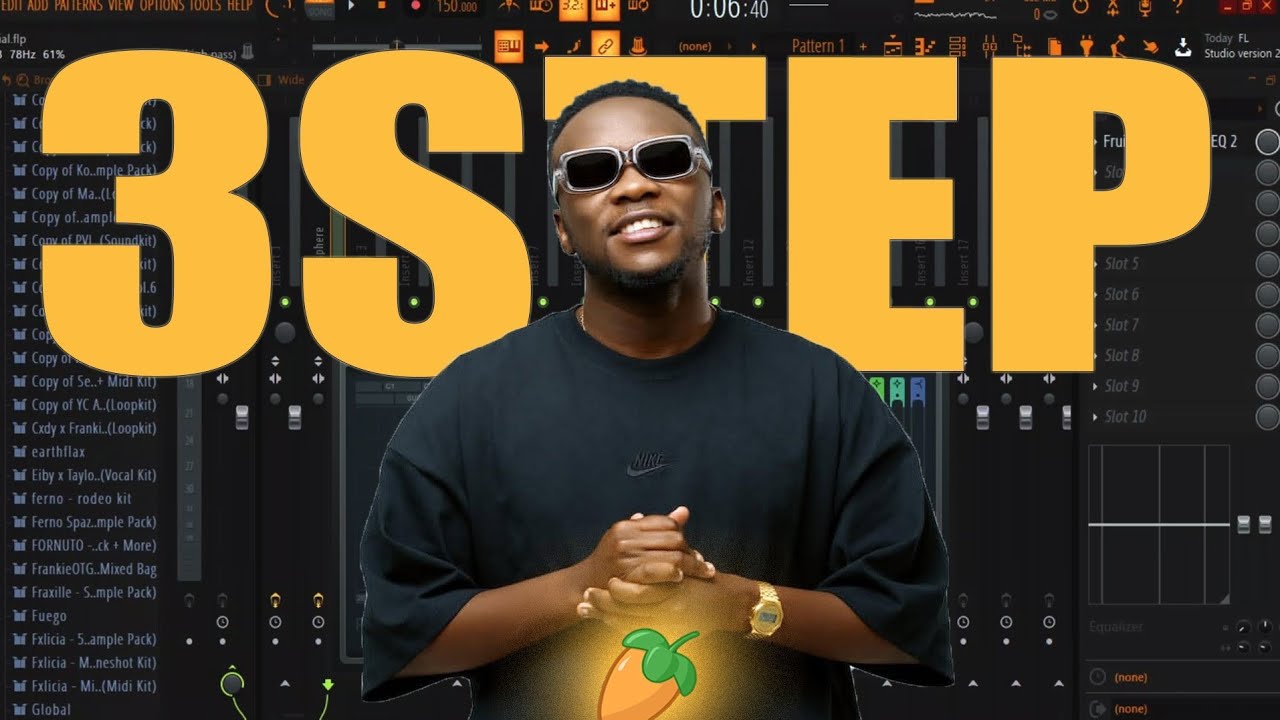How To Make EMOTINAL 3 Step Afrohouse In FL Studio 