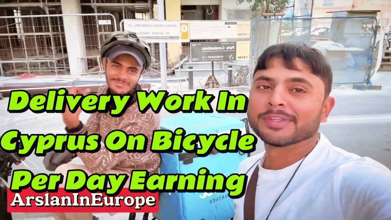 Daily Routine In Cyprus 🇨🇾 & Wolt Delivery Work.