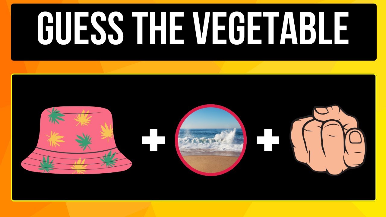 Guess The Vegetable by Emoji 🥗| Emoji  Puzzles 🤣