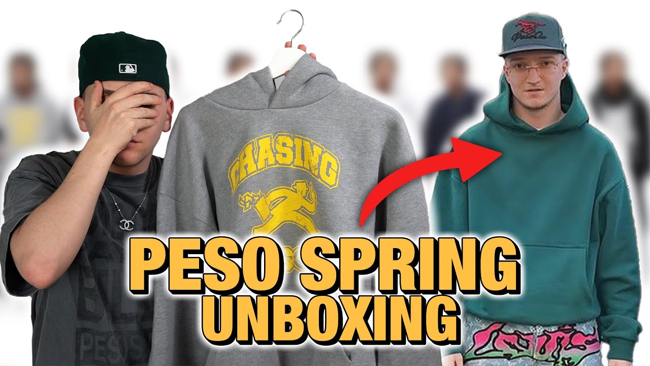 Ich bin SAUER?!😳| PESO SPRING UNBOXING 📦 | Senad