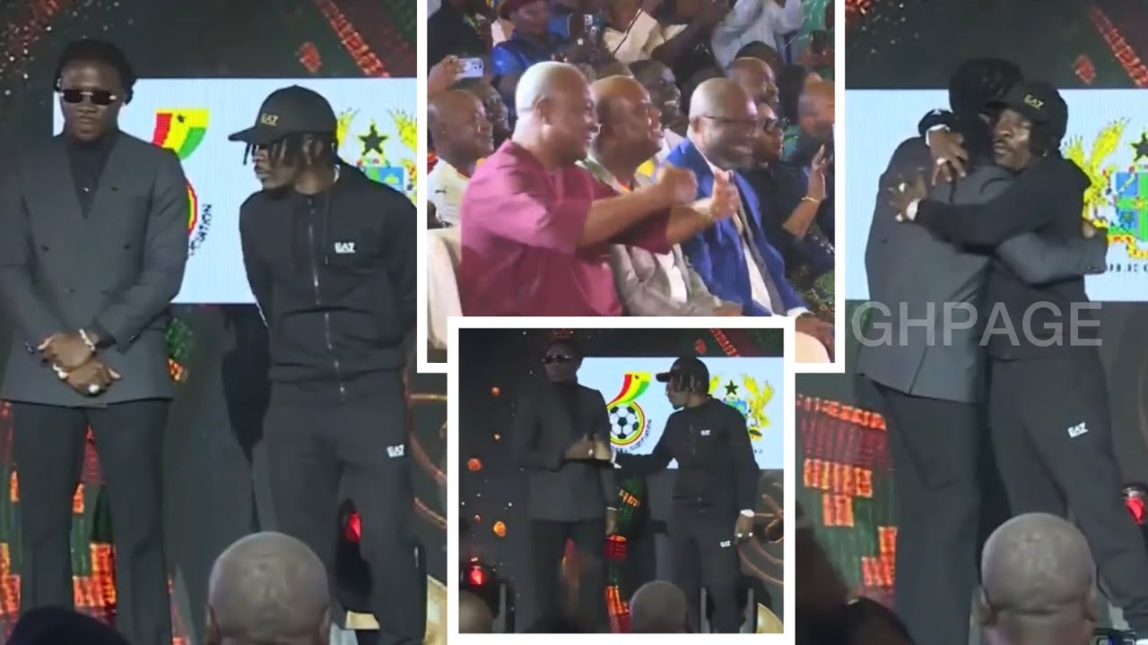 Moment Prez. Mahama Ordered Stonebwoy & Shatta To HUG🔥🥳:Shatta Donates $100k,Stone Challenges $101K🤣