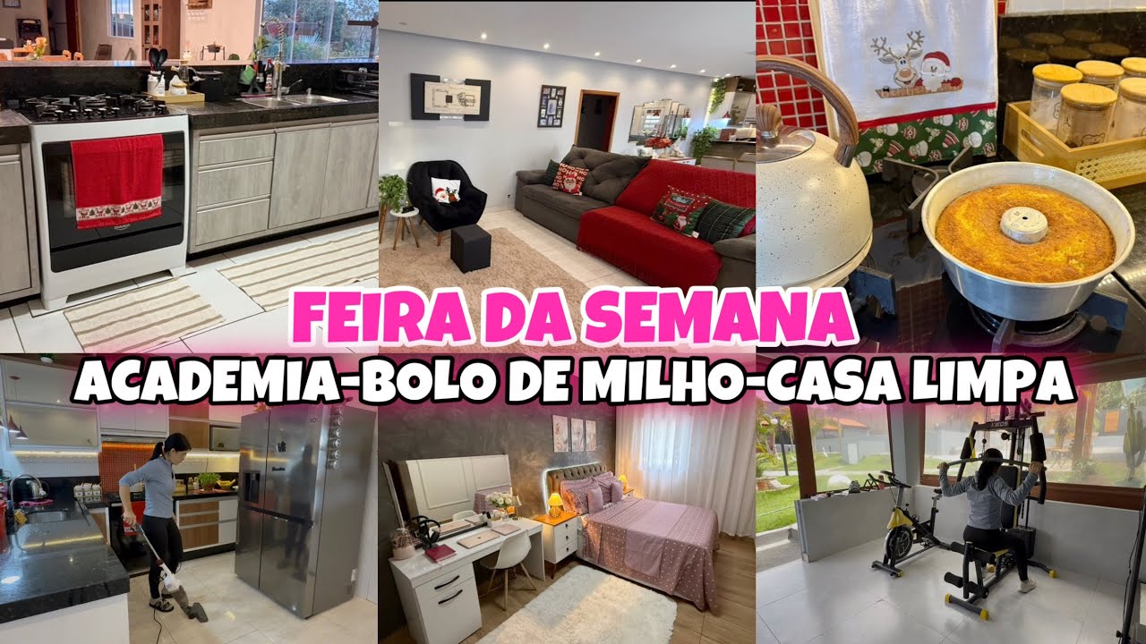 COMPRINHAS DE MERCADO / Cuidando do Lar / BOLO DE MILHO / Organização do Armário / CASA LIMPA 🏠 