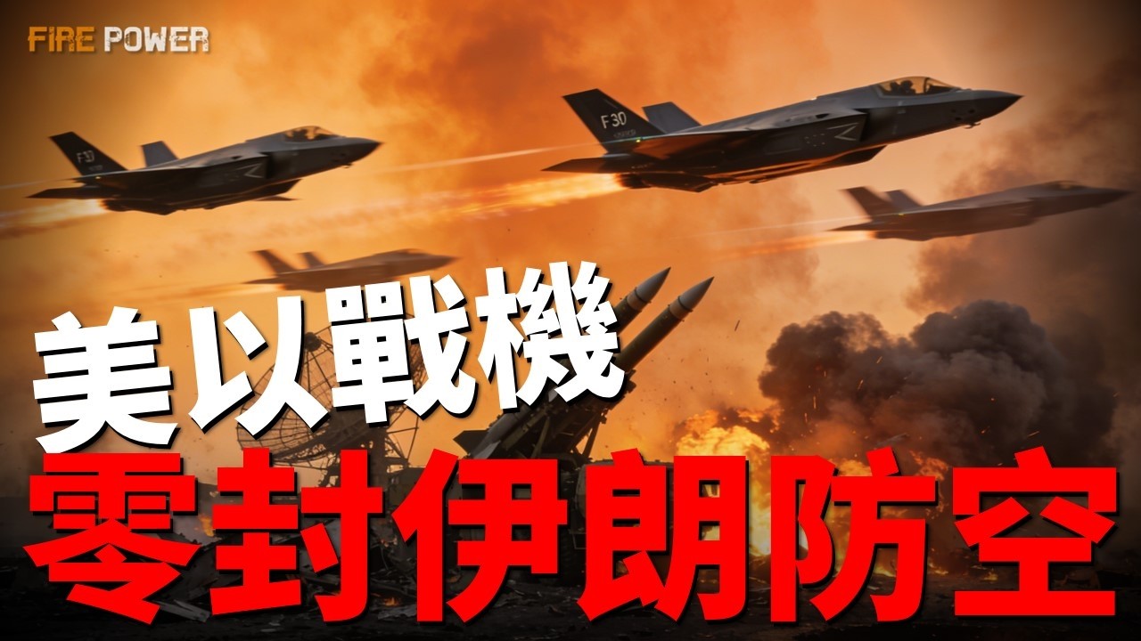 伊朗防空致命漏洞，美以戰機零封伊朗！24小時損失24件裝備，霍爾達德-15變廢鐵！伊朗國產防空系統為何不堪一擊？| 伊朗 | 美國 | 以色列 | 戰爭 | 火力君 |