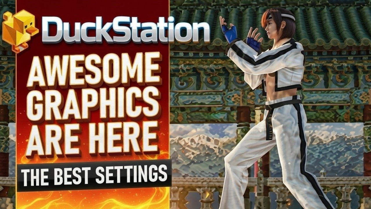 Duckstation — мои лучшие рекомендуемые графические настройки для 3D-игр (руководство по эмулятору...