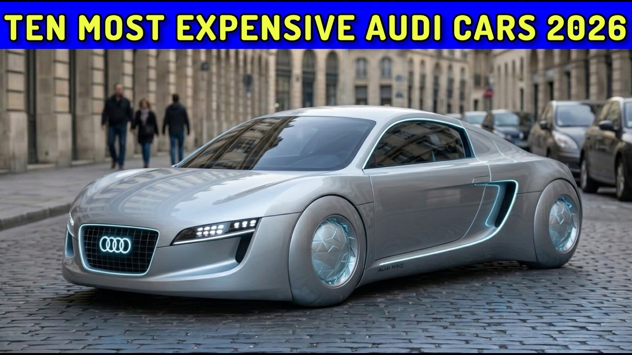 10 Most Expensive Audi Cars 2026