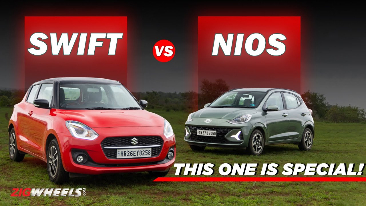 Maruti Swift vs Hyundai Nios | Rough Roads, Handling & More!