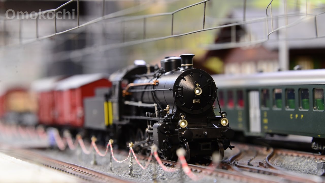 🇨🇭#SBB Steam Locomotives #Elefant and #Habersack #Märklin 37137 & 39250 in Omokochi Modellbahn