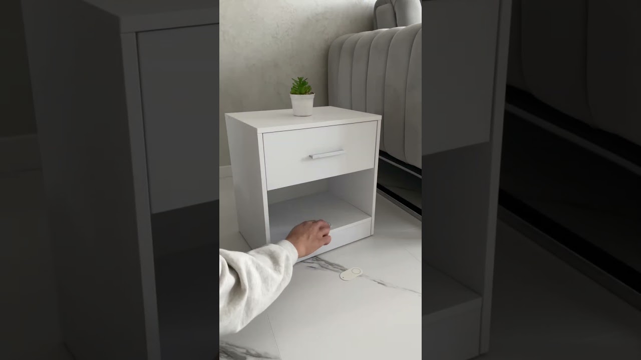 Hidden Drawer Lock with RFID Block &ndash; Discreet Safe Under a Shelf