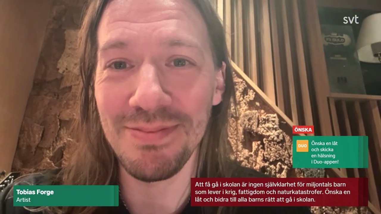 Tobias Forge on Musikhjälpen | December 1st, 2025