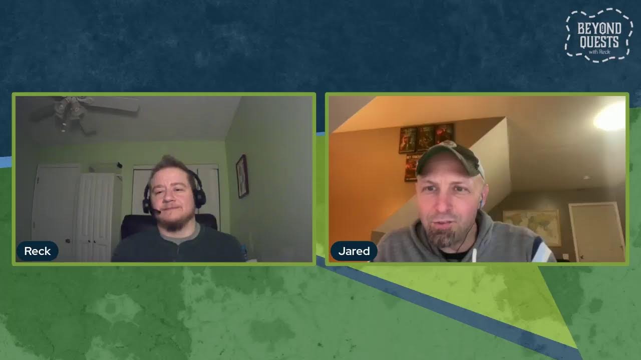 Joining Reck on his podcast- Beyond Quests