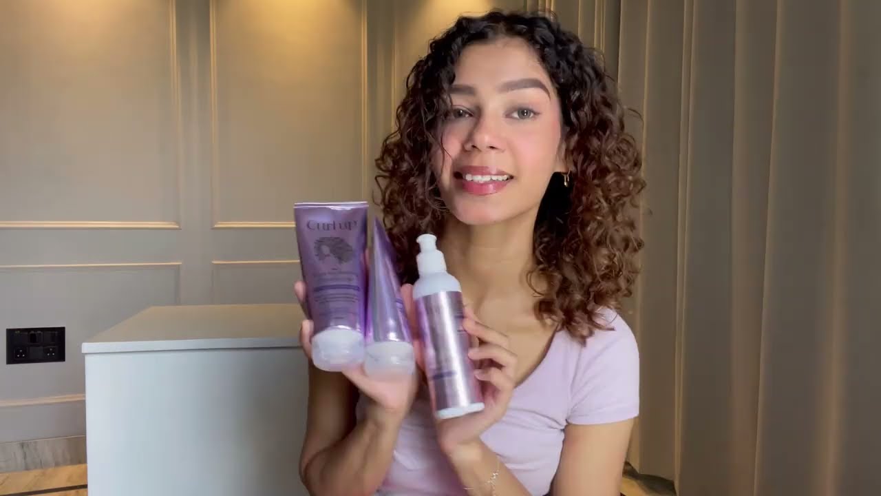 Shruti Singhal's Curly hair routine | Curly hair care products