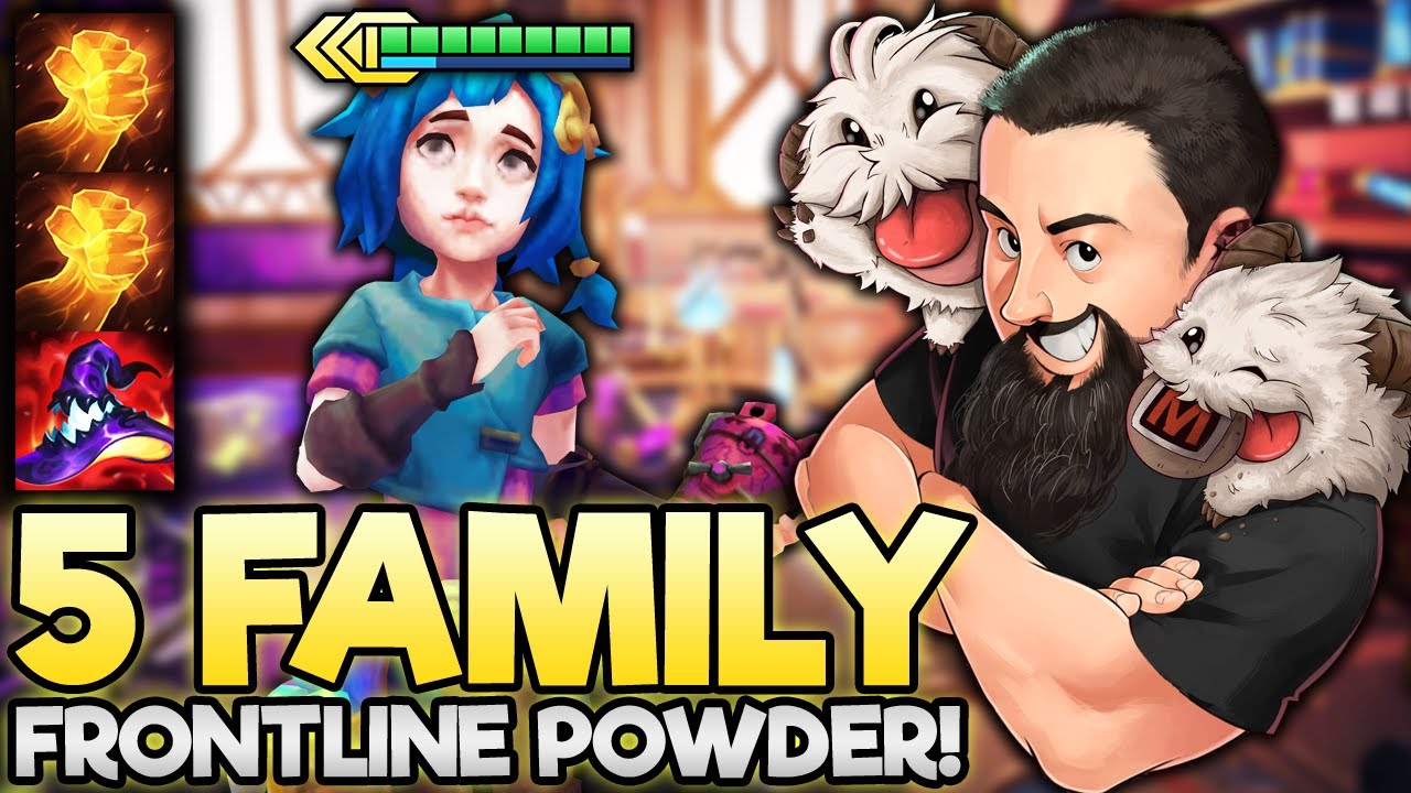 5 Family - Powder Brings the BOOM!! | TFT Into the Arcane | Teamfight Tactics
