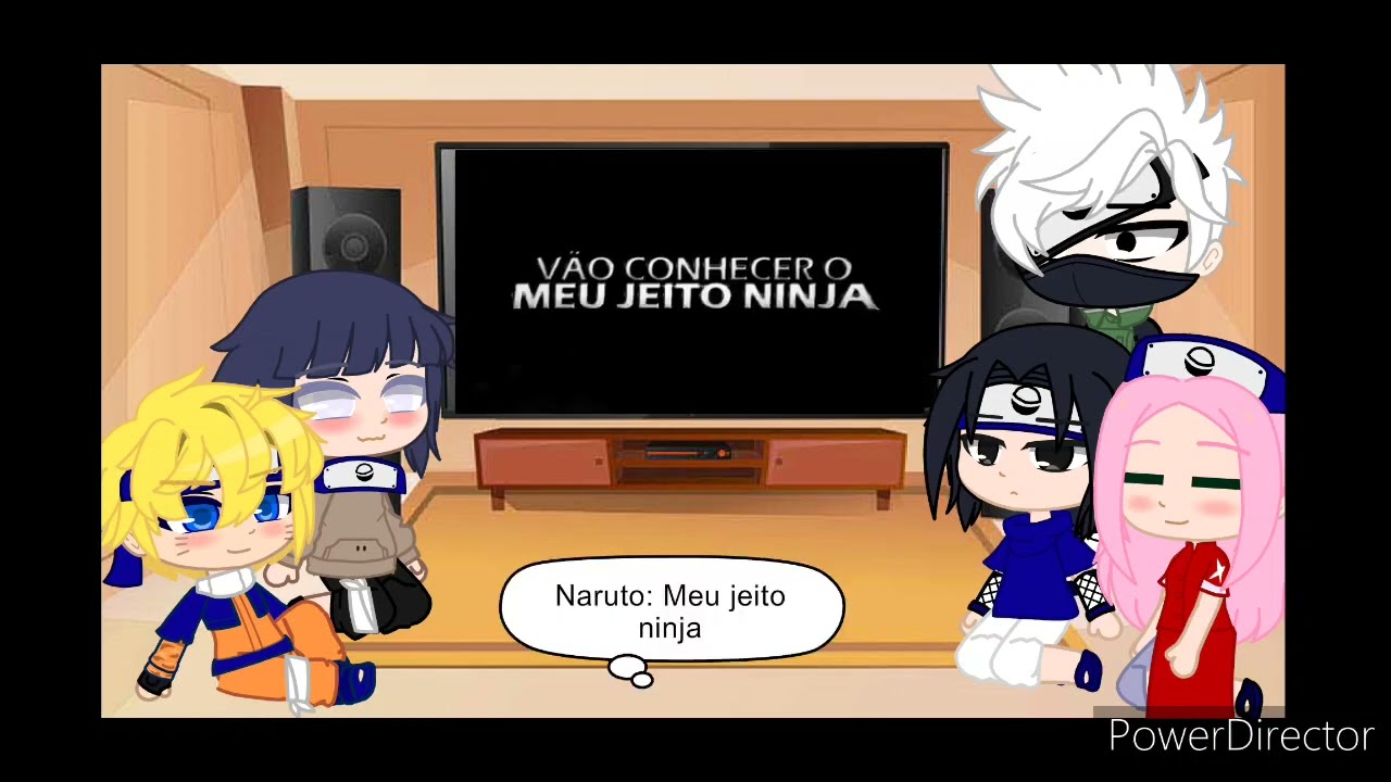 Time 7+Hinata reagindo ao rap do Naruto (O sétimo Hokage) {Naruto Clássico} •~Luana~• (GC)