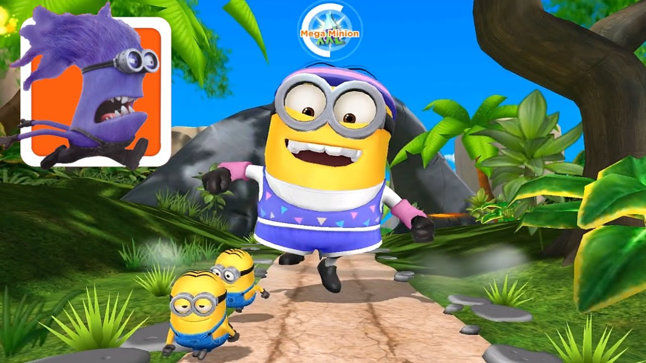 Minion rush Bratts Workout minion The Volcano level 487-490 Gameplay Walkthrough
