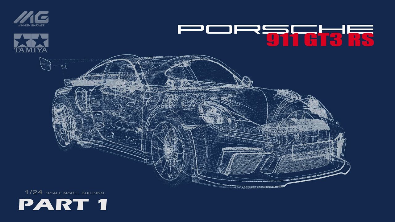 Porsche 911 GT3 RS | Tamiya | 1/24 | Scale Model Building | ASMR | [Part 1]
