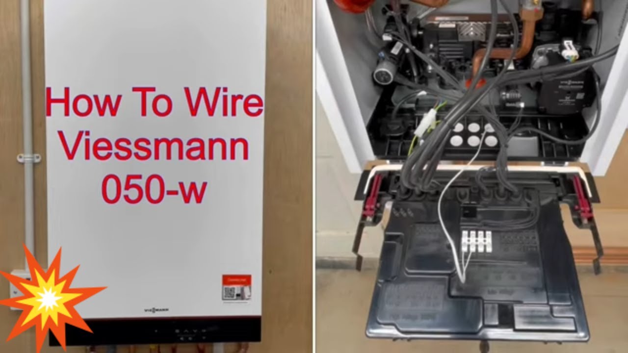 Как подключить Viessmann 050-w Opentherm или коммутацию 240 В