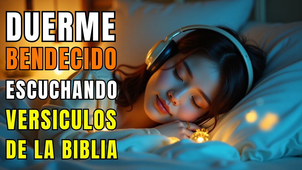 Salmos y Versículos Bíblicos Para Dormir Bendecido | Biblia Hablada | Duerme Con La Palabra de Dios