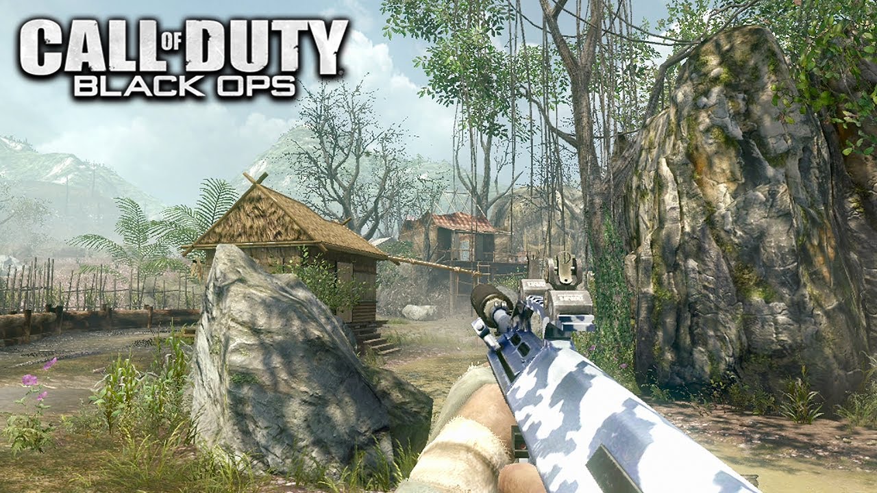 Attack Dogs using AUG in 2024! Call of Duty Black Ops 1 Multiplayer Gameplay (No Commentary)