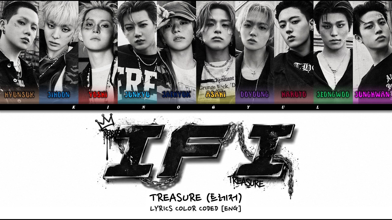 TREASURE (트레저) - 'IF I' LYRICS COLOR CODED [ENG]