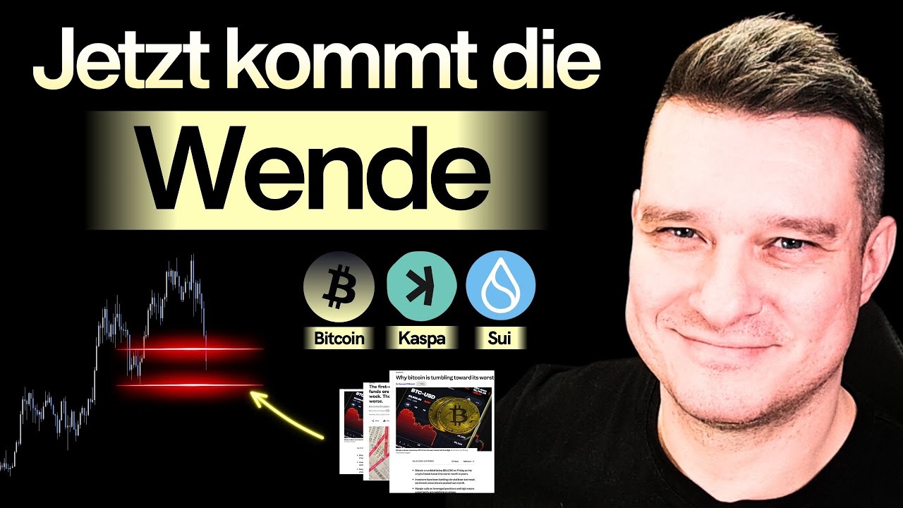 JETZT: Krypto vor der GR&Ouml;&szlig;TEN Wende | Bitcoin Prognose inkl. SUI & Kaspa