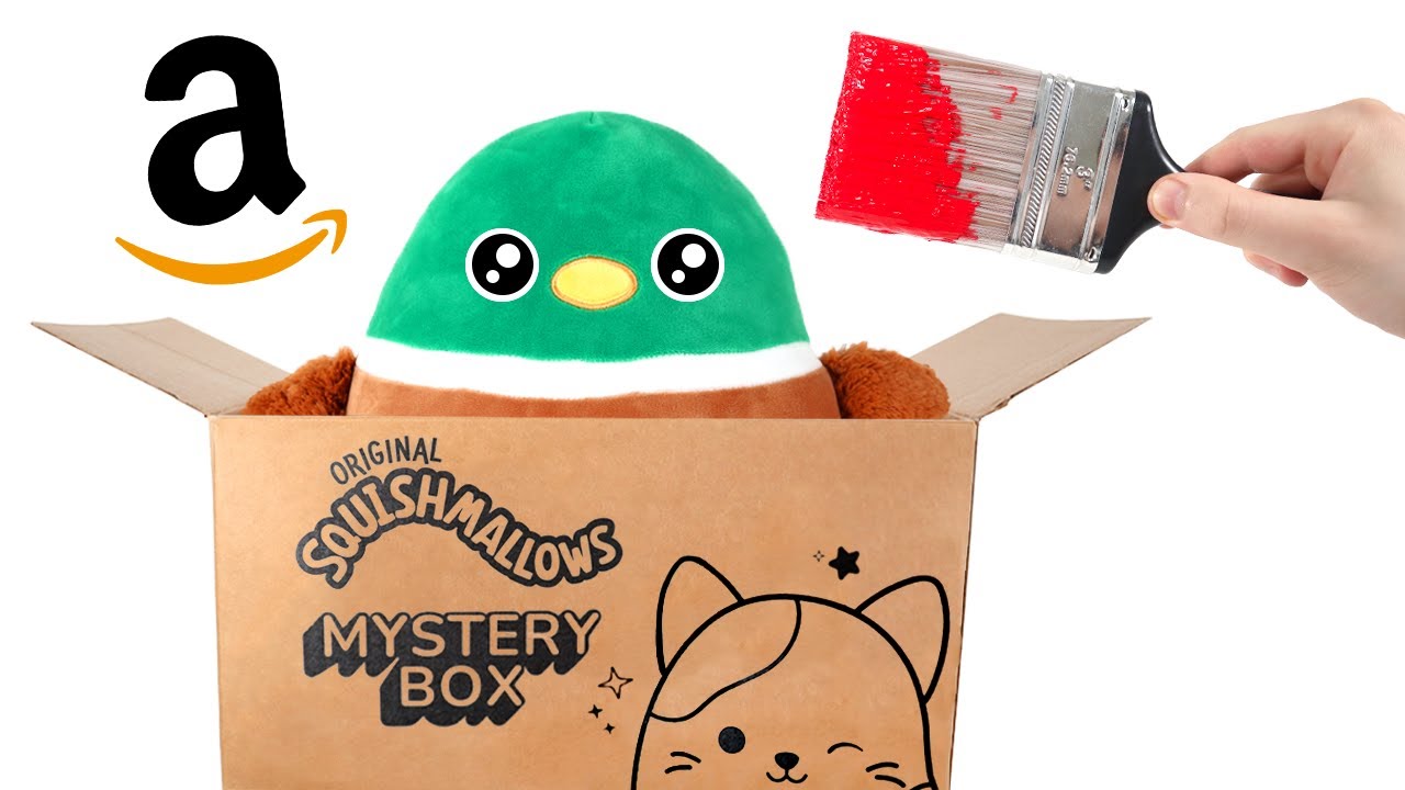 Живопись Mystery SQUISHMALLOWS с Amazon