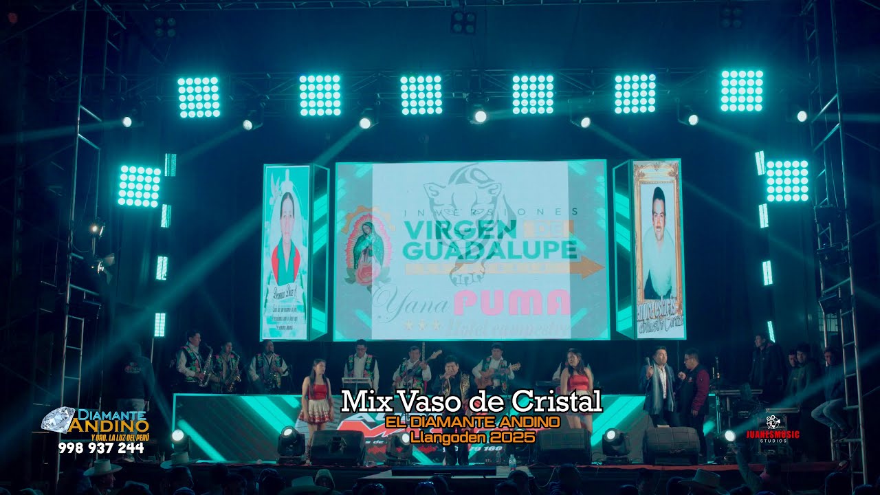 Mix Vaso de Cristal - Diamante Andino en Llangoden 2025