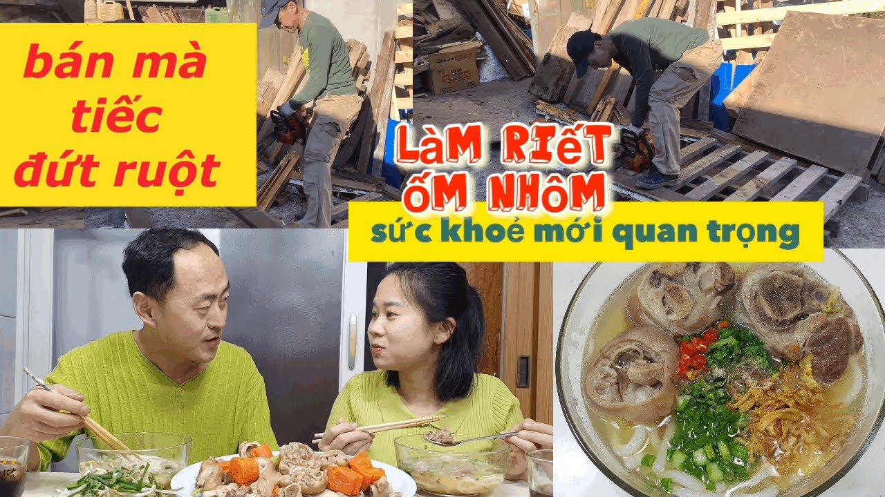Bánh canh Giò heo bằng Udon thơm ngon làm chồng Hàn hết buồn