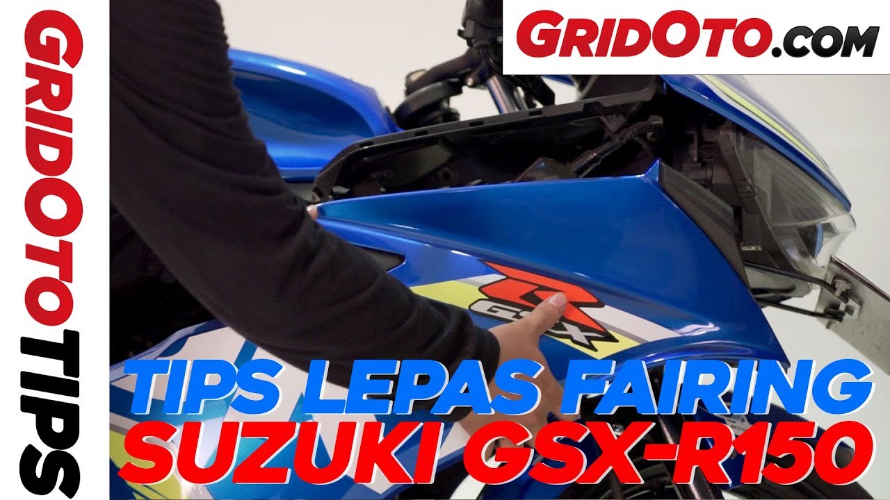 Cara Bongkar Fairing Suzuki GSX-R150 | How To | GridOto Tips