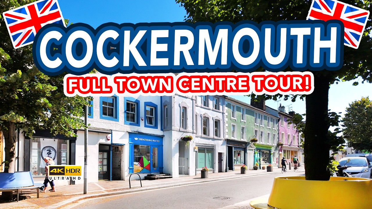 COCKERMOUTH | Full tour of Cockermouth Cumbria, Gateway to the Lake District