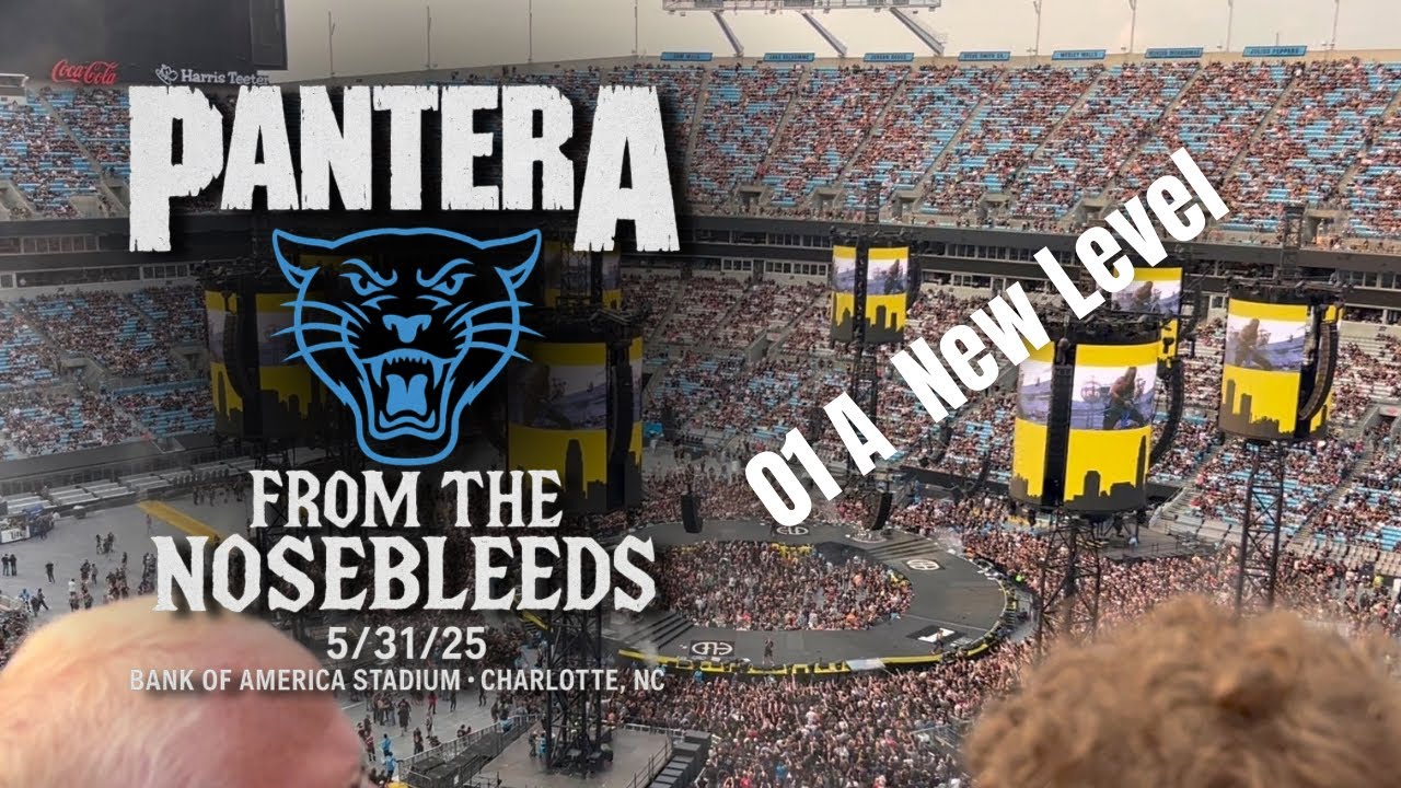 Pantera 01 A New Level LIVE Charlotte NC 5/31/25 Metallica M72