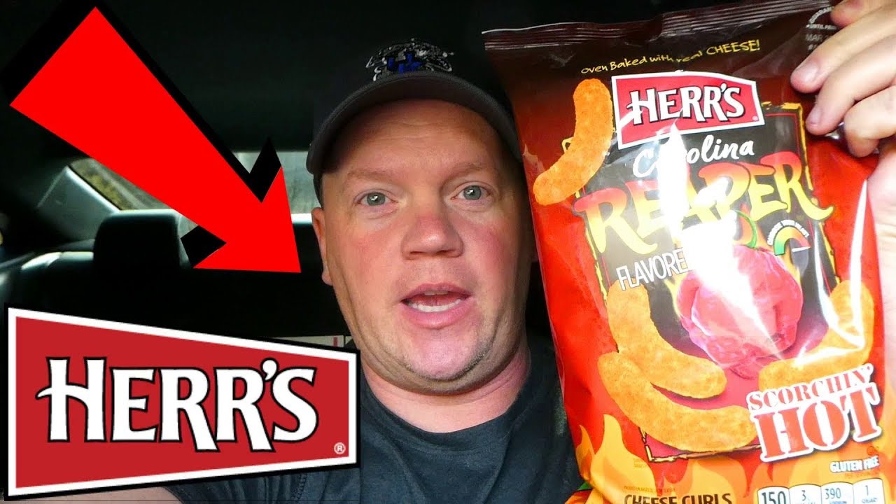 Herr's Carolina Reaper Cheese Curls (Reed Reviews)