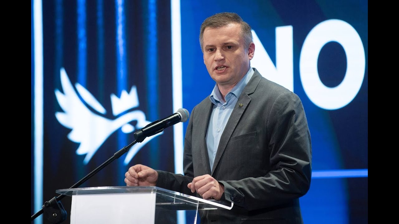 Start kampanii europarlamentarnej Konfederacji - Marcin Sypniewski