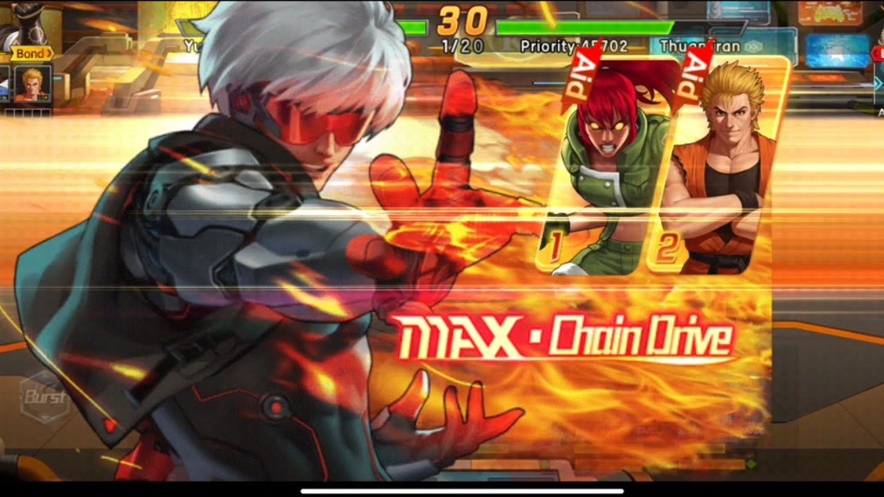 K'XV In Arena battle with kyoXIV, Igniz02um, yamazaki SMAX