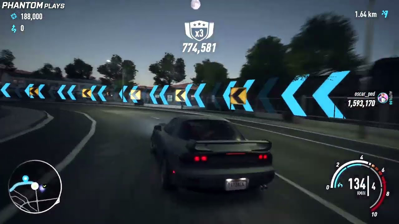 NFS Payback - Drifting The Block - 1.63M Drift Score