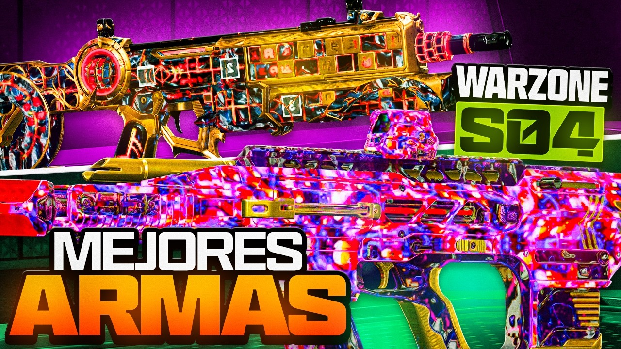 Las MEJORES ARMAS y CLASES META de WARZONE TEMPORADA 4 2026